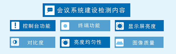 會議系統檢測內容 會議系統檢測內容